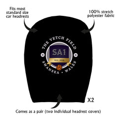 Swansea Vetch - Football Legends - Headrest Cover