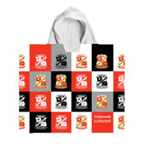 Swindon Town Personalised Kids' Hooded Towel - Chequered