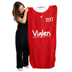 The Addicks 1996 Home Shirt - Personalised Lightweight, Microfibre Retro Beach Towel - 150cm x 75cm