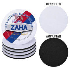 The Eagles Zaha - Football Coaster - Square Or Circle