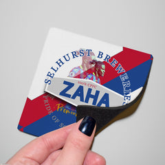 The Eagles Zaha - Football Coaster - Square Or Circle