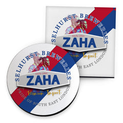 The Eagles Zaha - Football Coaster - Square Or Circle
