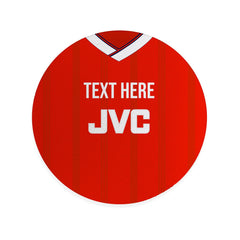 The Gooners 1988 Home Shirt - Personalised Drink Coaster - Square Or Circle