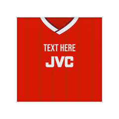 The Gooners 1988 Home Shirt - Personalised Drink Coaster - Square Or Circle