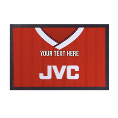 The Gooners 1988 Home Shirt - Personalised Retro Door Mat - 60cm x 40cm