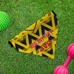 The Gooners 1992 Away Retro Shirt - Personalised Pet Bandana - 4 Sizes
