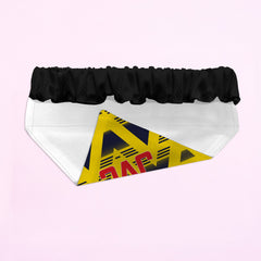 The Gooners 1992 Away Retro Shirt - Personalised Pet Bandana - 4 Sizes