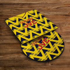 The Gooners 1992 Away Shirt - Personalised Drink Coaster - Square Or Circle