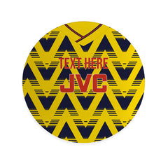 The Gooners 1992 Away Shirt - Personalised Drink Coaster - Square Or Circle