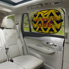 The Gooners 1992 Away Shirt - Personalised Retro Football Car Sun Shade - Set of 2