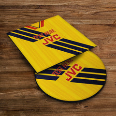 The Gooners 1993 Away Shirt - Personalised Drink Coaster - Square Or Circle