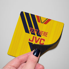 The Gooners 1993 Away Shirt - Personalised Drink Coaster - Square Or Circle