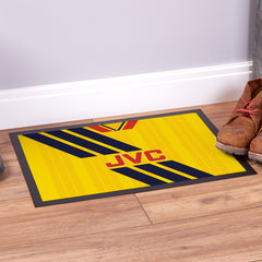 The Gooners 1993 Away Shirt - Personalised Retro Door Mat - 60cm x 40cm