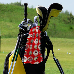 The Gooners - Football Legends - Retro Lightweight, Microfibre Golf Towel