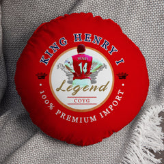 The Gooners Henry - Football Legends - Circle Cushion 14inch