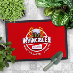 The Gooners Invincible  - Football Legends - Door Mat -60cm X 40cm
