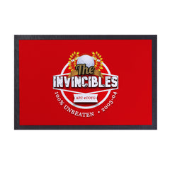The Gooners Invincible  - Football Legends - Door Mat -60cm X 40cm