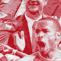 The Gooners Montage - Fleece 150cm X 150cm