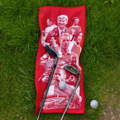 The Gooners Montage - Football Legends - Golf Towel