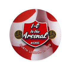 The Gooners One Nil - Football Coaster - Square Or Circle
