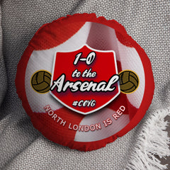 The Gooners One Nil - Football Legends - Circle Cushion 14inch