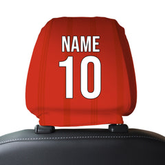 The Gooners Retro 1988 Home - Retro Football Shirt - Pack of 2 - Car Seat Headrest Covers