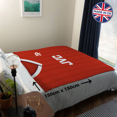 The Gooners Retro - 1988 Home Shirt - Retro Fleece Blanket