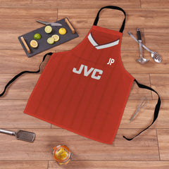 The Gooners Retro - 1988 Home Shirt - Retro Football Novelty Water-Resistant, Lazer Cut (no fraying) Light Weight Adults Apron