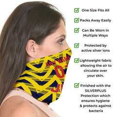 The Gooners Retro 1992 Away - Personalised Retro Football Snood