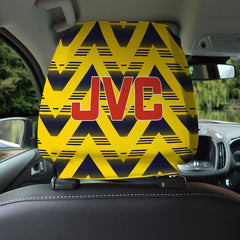 The Gooners Retro 1992 Away - Retro Football Shirt - Pack of 2 - Car Seat Headrest Covers