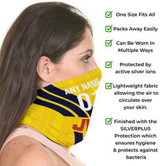 The Gooners Retro 1993 Away - Personalised Retro Football Snood