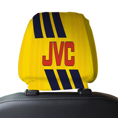 The Gooners Retro 1993 Away - Retro Football Shirt - Pack of 2 - Car Seat Headrest Covers