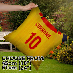 The Gooners Retro - 1993 Away Shirt - 45cm or 61cm Retro Showerproof Outdoor Cushion