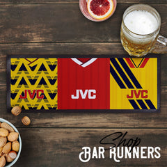The Gooners Retro Retro Football Shirts - Bar Runner