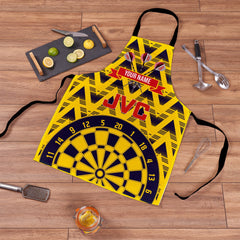 The Gooners Retro Shirt- 1992 Away - Personalised Darts Apron