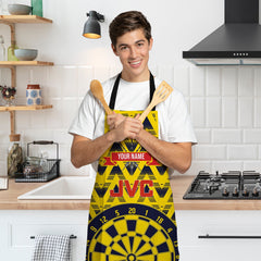 The Gooners Retro Shirt- 1992 Away - Personalised Darts Apron