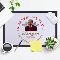 The Gooners Wenger  - Football Legends - Door Mat -60cm X 40cm