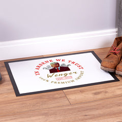 The Gooners Wenger  - Football Legends - Door Mat -60cm X 40cm