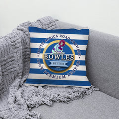 The Hoops BOWLES BMG_PRINT300 10inch Cushion V3 - Cushion - 10inch
