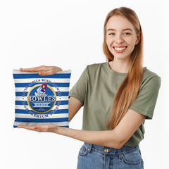 The Hoops BOWLES BMG_PRINT300 10inch Cushion V3 - Cushion - 10inch