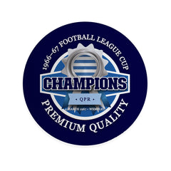 The Hoops CHAMPIONS - Football Coaster - Square Or Circle
