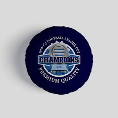 The Hoops CHAMPIONS - Football Legends - Circle Cushion 14inch