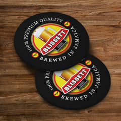 The Hornets Blissett - Football Coaster - Square Or Circle