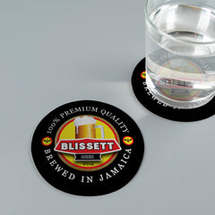 The Hornets Blissett - Football Coaster - Square Or Circle