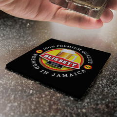 The Hornets Blissett - Football Coaster - Square Or Circle