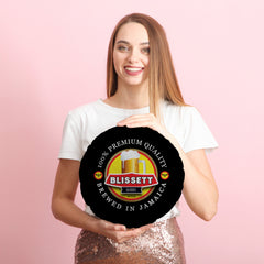 The Hornets Blissett - Football Legends - Circle Cushion 14inch