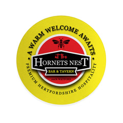 The Hornets Hornets Nest - Football Coaster - Square Or Circle