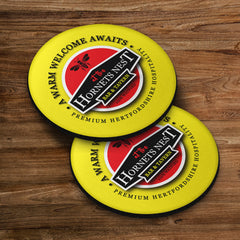 The Hornets Hornets Nest - Football Coaster - Square Or Circle