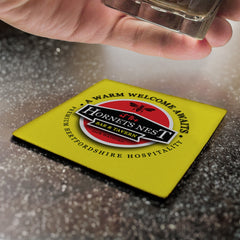 The Hornets Hornets Nest - Football Coaster - Square Or Circle