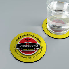 The Hornets Hornets Nest - Football Coaster - Square Or Circle